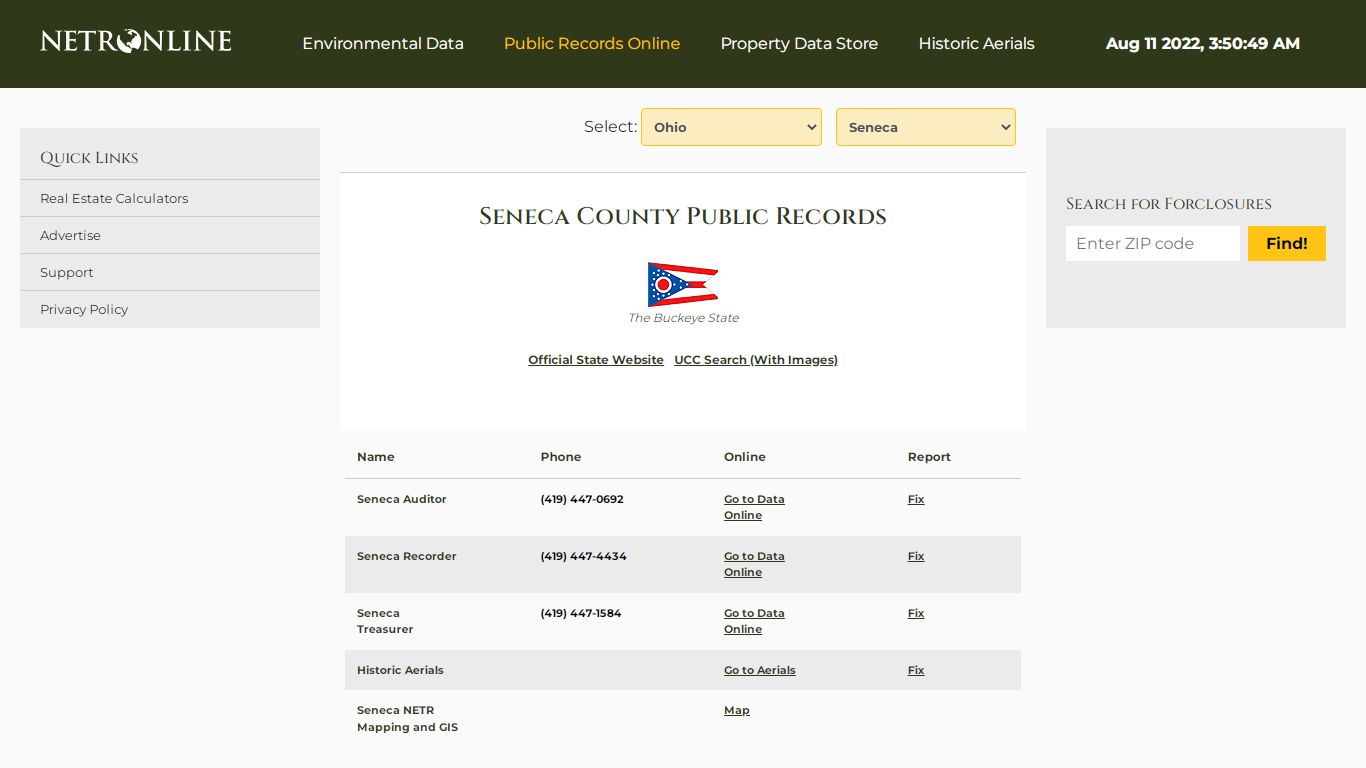 NETR Online • Seneca • Seneca Public Records, Search ...